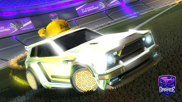 A Rocket League car design from SINSI_HIZ