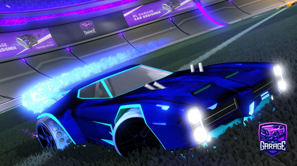 A Rocket League car design from bagsd