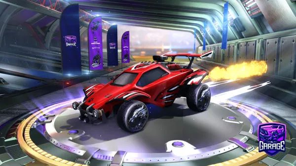 A Rocket League car design from AsphaltSportRL