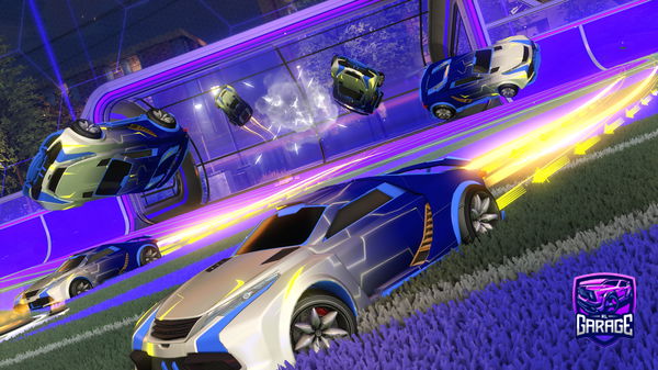 A Rocket League car design from Chugarson