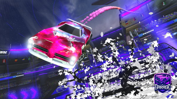 A Rocket League car design from Hauani