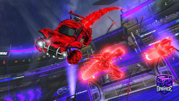 A Rocket League car design from VIVlD