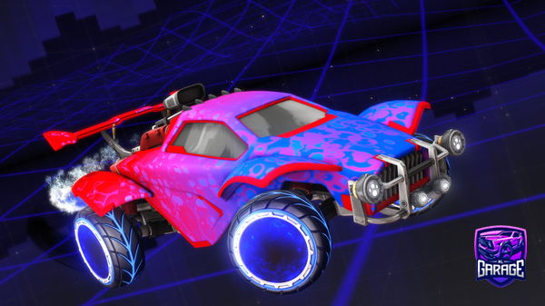 A Rocket League car design from X2AJW