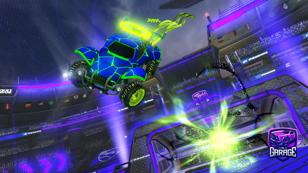 A Rocket League car design from allydingdong