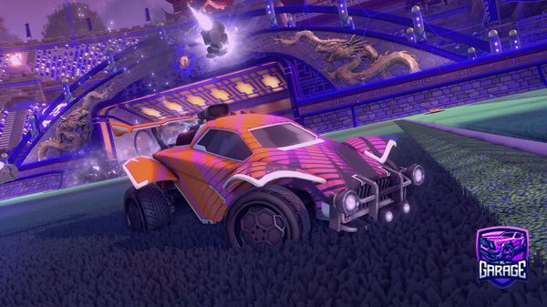 A Rocket League car design from Comet_NL