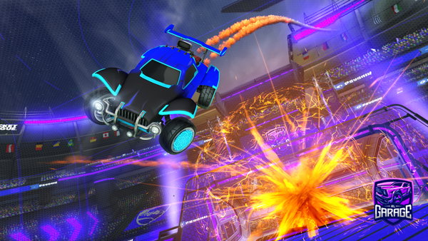 A Rocket League car design from Rattrap1940