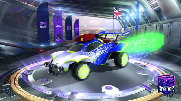 A Rocket League car design from StateGosling