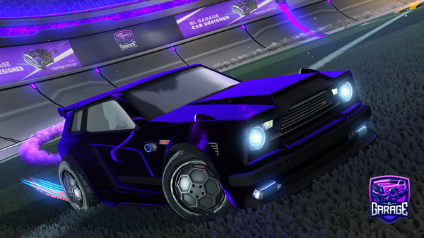 A Rocket League car design from heelloo