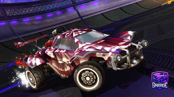 A Rocket League car design from mymymilo