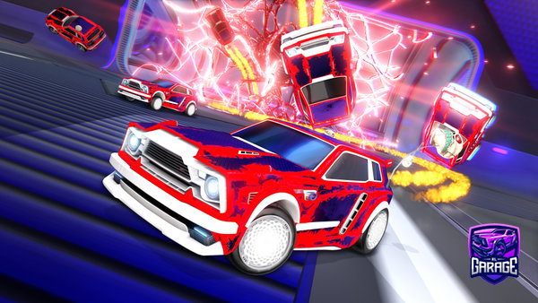 A Rocket League car design from SlyDragoon411