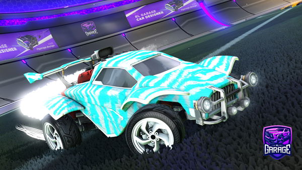 A Rocket League car design from Donut_Master_OOO