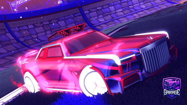 A Rocket League car design from Spintobeans