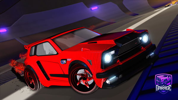 A Rocket League car design from Spectral53