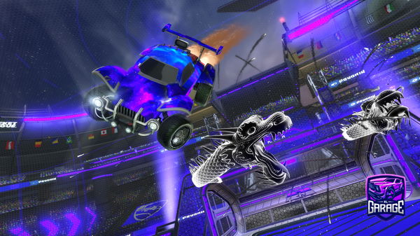 A Rocket League car design from cware