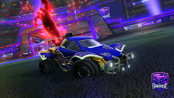 A Rocket League car design from Bxnditxl