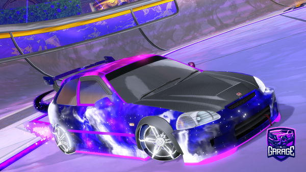 A Rocket League car design from Delinquent