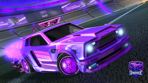 A Rocket League car design from Mxkby