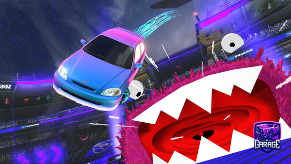 A Rocket League car design from ach232