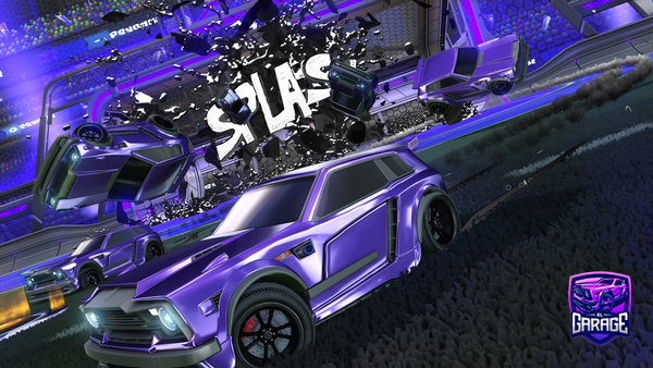 A Rocket League car design from JKZ4D