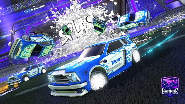 A Rocket League car design from Buddybaseball10