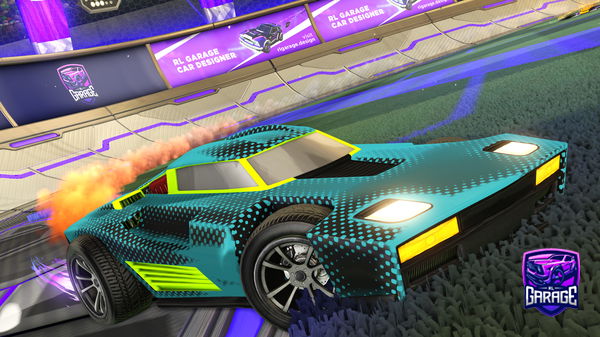 A Rocket League car design from Chillyvast