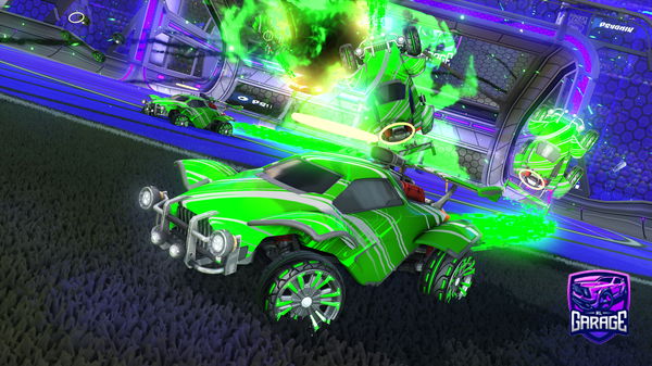 A Rocket League car design from cL0xdz