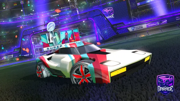 A Rocket League car design from T-Crafter