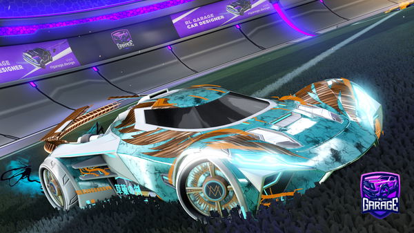 A Rocket League car design from DA_1RISH_KID