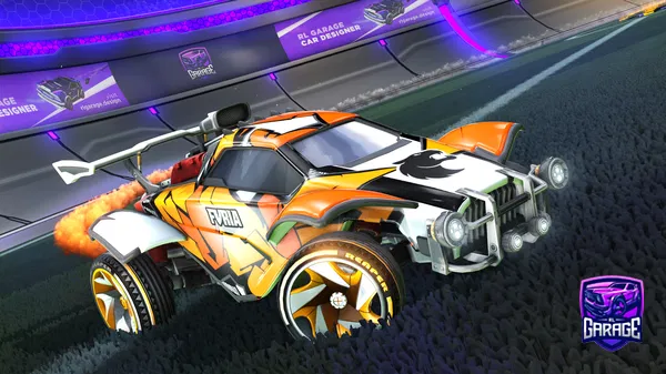 A Rocket League car design from Danielkahrm