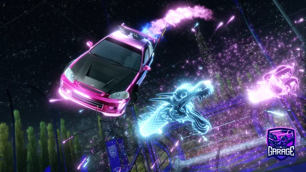 A Rocket League car design from Kipito21