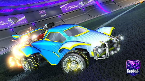 A Rocket League car design from _Axstro_