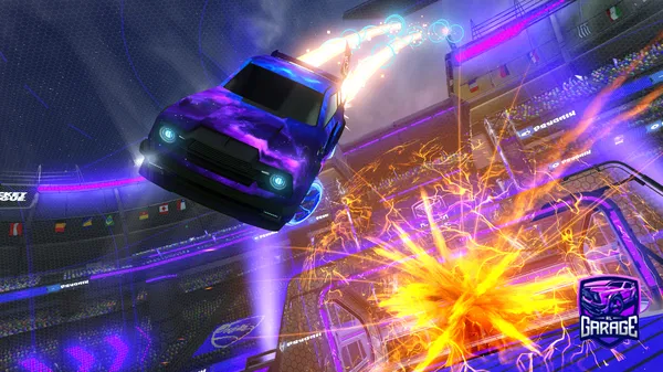 A Rocket League car design from mikey5469