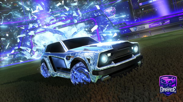 A Rocket League car design from happyhippy11