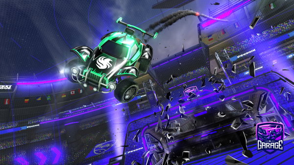 A Rocket League car design from Hamood_771am