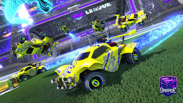 A Rocket League car design from Skyzorgpg