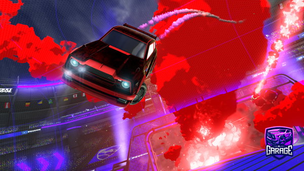 A Rocket League car design from Ash-_-