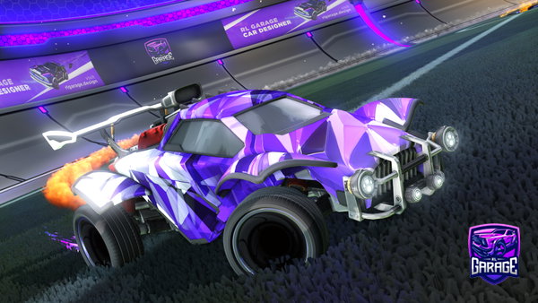 A Rocket League car design from Devoumofficial