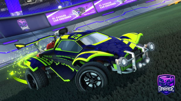 A Rocket League car design from SC-Atlsmegaming