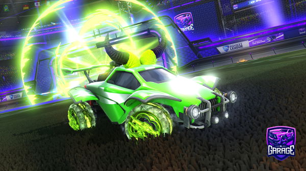 A Rocket League car design from RicketyRock1