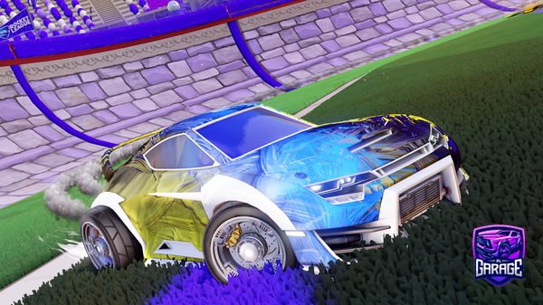 A Rocket League car design from CrazyPlant