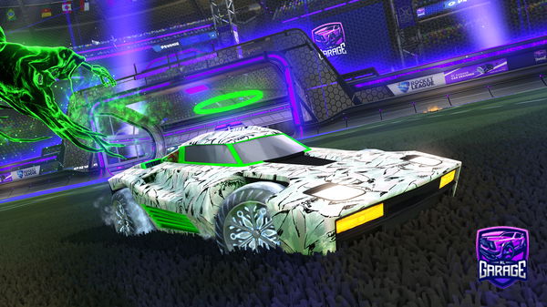 A Rocket League car design from FLOBBYTHESALTY