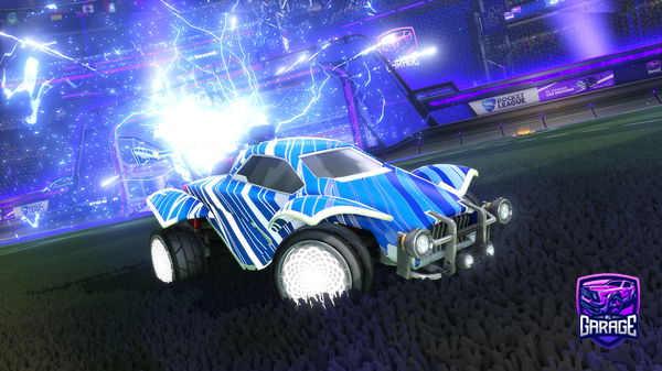 A Rocket League car design from Wiw7325