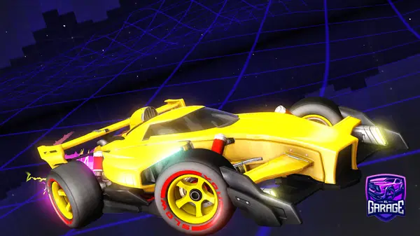 A Rocket League car design from VincillaPepsi