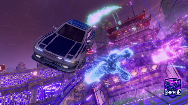 A Rocket League car design from Ghost53341