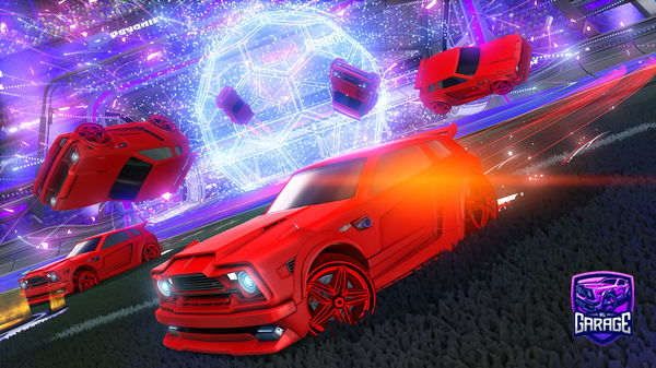 A Rocket League car design from Nivi0