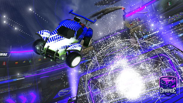 A Rocket League car design from Popluxs