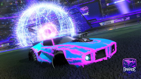 A Rocket League car design from Deathman401