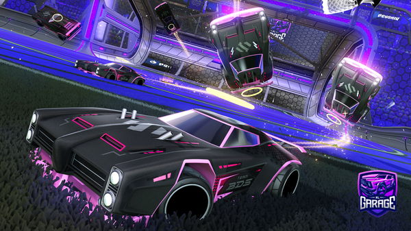 A Rocket League car design from Letsgo12