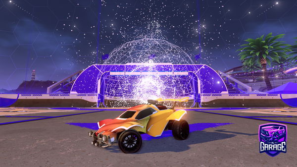 A Rocket League car design from Player12345Go