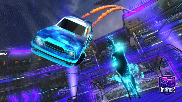 A Rocket League car design from DrunkDragon180